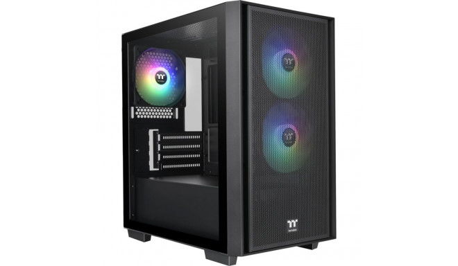 Versa H16 TG ARGB  (schwarz, Tempered Glass)