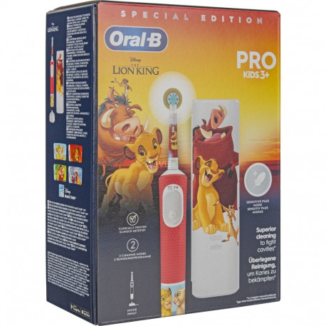 Vitality Pro 103 Kids König der Löwen , Elektrische Zahnbürste (mehrfarbig, Mit Reiseetui)