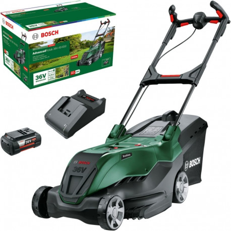 Akku-Rasenmäher AdvancedRotak 36V-40-650, 36Volt (grün/schwarz, Li-Ionen Akku 4,0Ah, POWER FOR ALL)