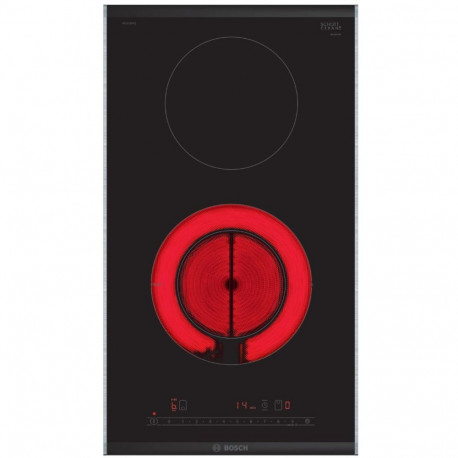 Bosch PKF375FP2E Series 6, Autonomous hob (black/stainless steel)