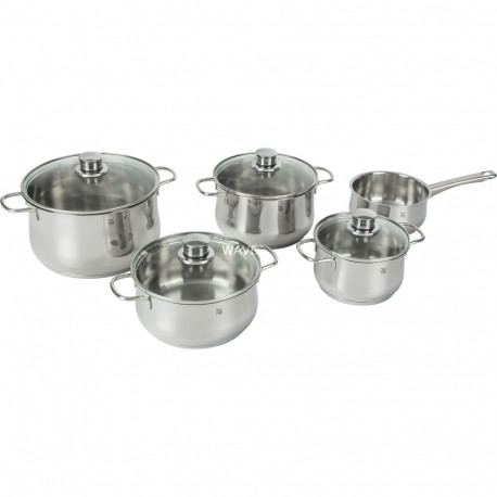 WMF pot set Diadem Plus, 5-piece (stainless steel)