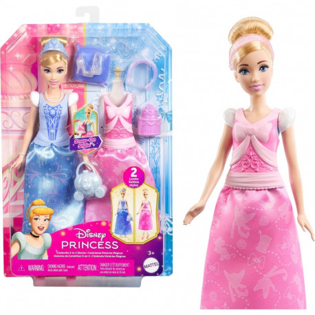 Mattel Disney Princess Fashion Storytelling Cinderella, Doll