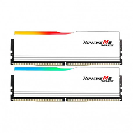 G.Skill DDR5 - 64GB - 6000 - CL - 36 (2x 32 GB) dual kit, memory (white, F5-6000J3636F32GX2-RM5NRW, 