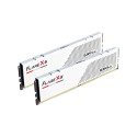 G.Skill DDR5 - 64GB - 6000 - CL - 36 (2x 32 GB) dual kit, RAM (white, F5-6000J3636F32GX2-FX5W, Flare