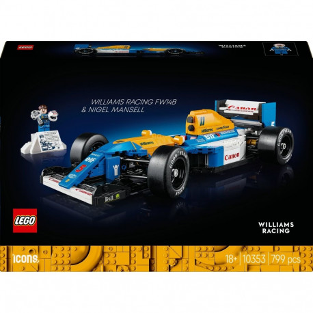 10353 Icons Williams Racing FW14B koos Nigel Manselliga