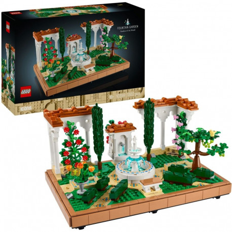 LEGO 10359 Icons Fountain Garden, construction toy