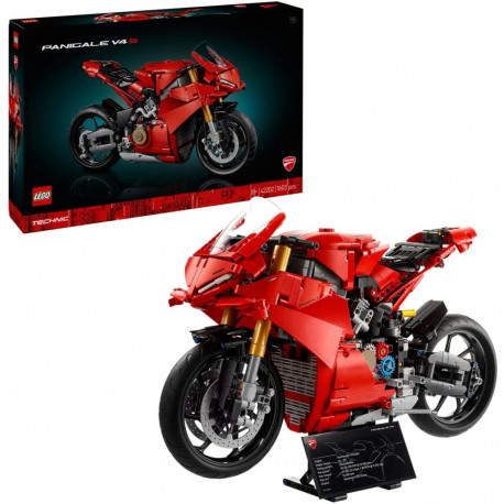 LEGO 42202 Technic Ducati Panigale V4 S Motorcycle, Construction Toy