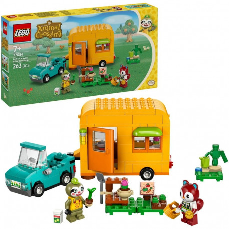 LEGO 77054 Animal Crossing Gerd's Trailer & Nursery, Construction Toy