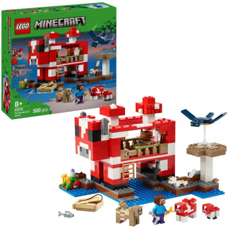 21270 Minecraft Das Pilzkuh-Haus