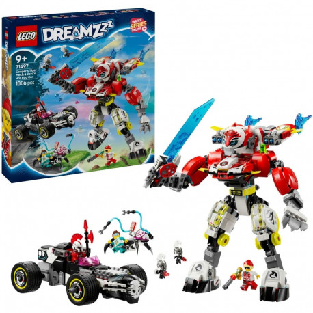 71497 DREAMZzz Coopers Tiger-Mech und Zero's Hot Rod Auto