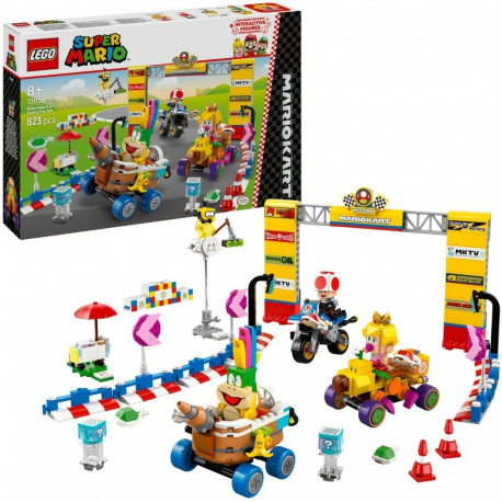 Super Mario figuurikomplekt 72036 Mario Kart Baby Peach ja Grand Pix-Set