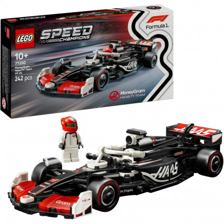 LEGO 77250 Speed Champions MoneyGram Haas F1 Team VF-24 Racing Car, Construction Toy