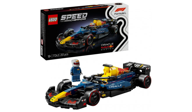 LEGO 77243 Speed Champions Oracle Red Bull Racing RB20 F1 Racing Car Construction Toy