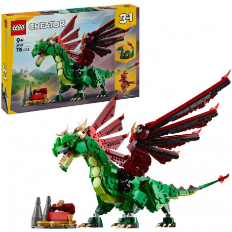 Creator komplekt 31161 3-ühes draakon, roheline