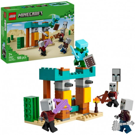 Minecraft komplekt 21267 Illagerite kõrbepatrull