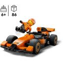 LEGO 60442 City F1 Racer with McLaren Racing Car, Construction Toy