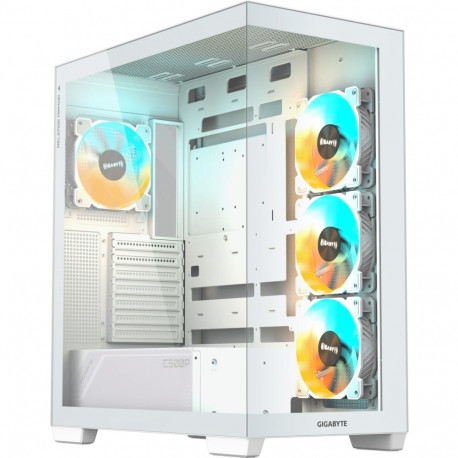 C500 Panoramic Stealth Ice (weiß, Tempered Glass x 2)