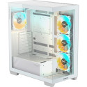 GIGABYTE C500 Panoramic Stealth Ice, Tower Case (White, Tempered Glass x 2)