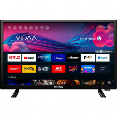 DYON SMART 24 VX, LED TV - 24 - black, WXGA, WLAN, Smart TV
