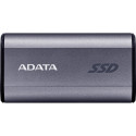 ADATA External SSD SC750 1 TB, External SSD (titanium, USB-C 3.2 Gen 2 (10 Gbit/s))