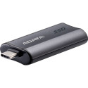 ADATA External SSD SC750 2 TB, External SSD (titanium, USB-C 3.2 Gen 2 (10 Gbit/s))