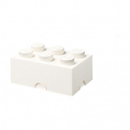 LEGO hoiuklots 6, valge