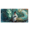 Sharkoon SKILLER SGP40 D8, gaming mouse pad (teal/multi-colored)
