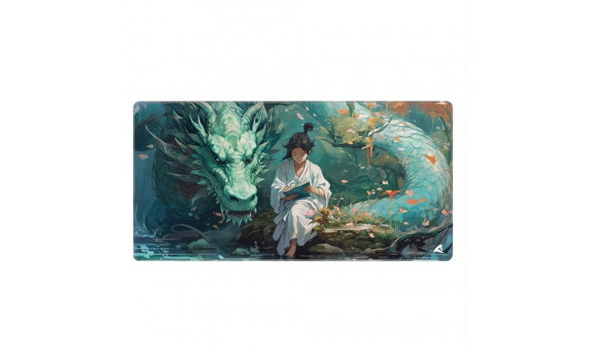 Sharkoon SKILLER SGP40 D8, gaming mouse pad (teal/multi-colored)