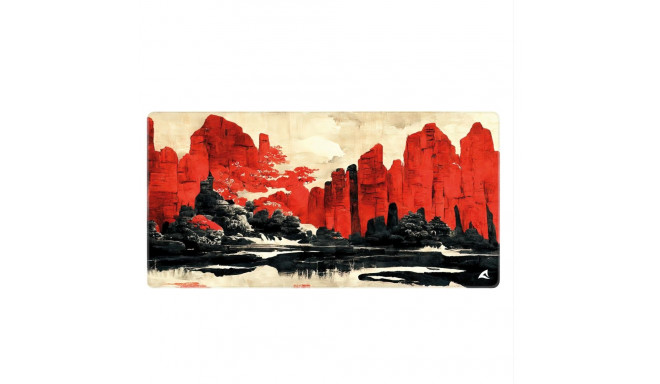 Sharkoon SKILLER SGP40 D11 Gaming Mouse Pad (Red/Multicolor)