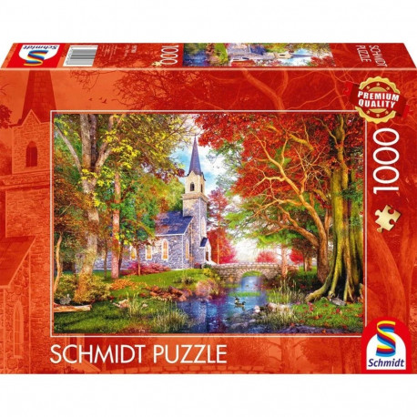 Kapelle im Herbstzauber (1000 Teile)