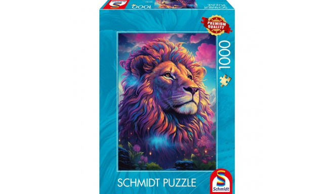 Schmidt Spiele Lion in the Color Wind, Puzzle (1000 pieces)