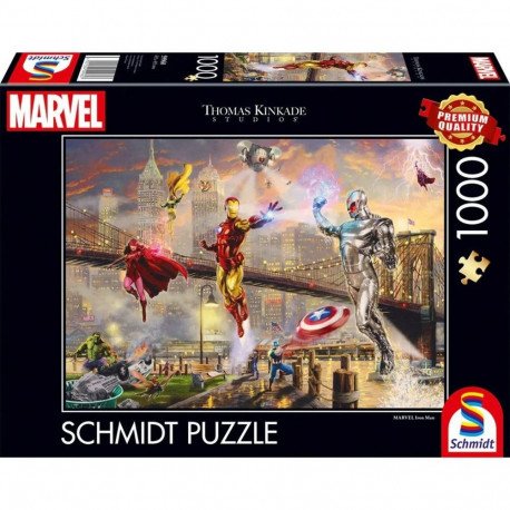 Thomas Kinkade Studios pusle Marvel Iron Man 1000-osaline