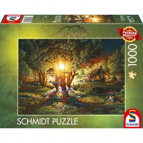Terry Redlin: Prächtiges Frühlingsleuchten (1000 Teile)
