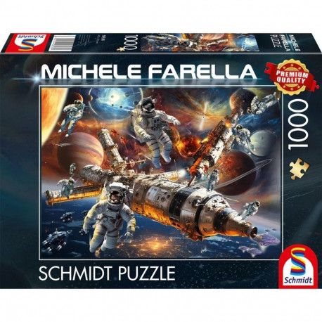 Michele Farella pusle 1000-osaline maagilised tähemaailmad - kaaluta kosmoses