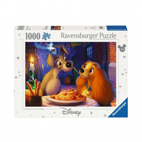 Disney pusle kollektsionääri väljaanne Susi und Strolch (1000 Teile)