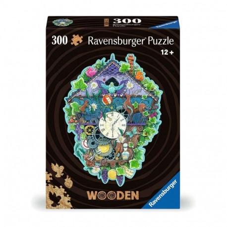 Ravensburger Wooden Puzzle Cuckoo Clock (300 pieces)