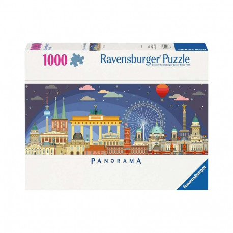 Puzzle Panorama - Nachts in Berlin (1000 Teile)
