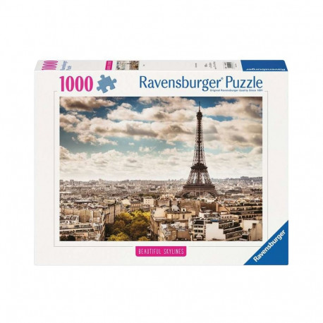 Pusle kaunid linnasiluetid Paris (1000 Teile)