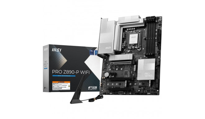 MSI PRO Z890-P WIFI - Socekt 1851 - motherboard (black/silver)