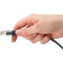 goobay Ethernet adapter cable USB-C 3.2 Gen2 > RJ-45, Slim (black/gray, 5 meters)