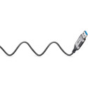 goobay Ethernet adapter cable USB-A 3.2 Gen1 > RJ-45, Slim (black/gray, 1 meter)