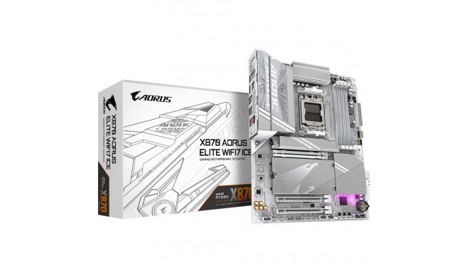 X870 AORUS ELITE WIFI7 ICE (silber)