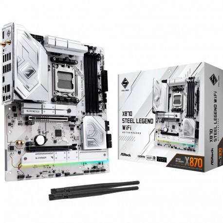 ASRock X870 Steel Legend WiFi - Socket AM5 - motherboard