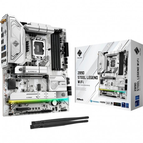 Z890 Steel Legend WiFi (schwarz)