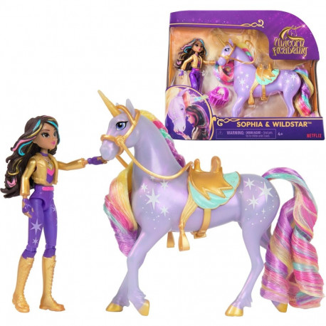 Spin Master Unicorn Academy - Sophia and Unicorn Wildstar Set, toy figure