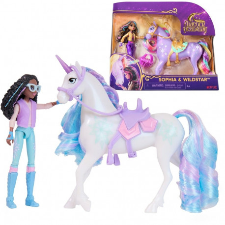 Spin Master Unicorn Academy - Layla and Unicorn Glacier Set, toy figure