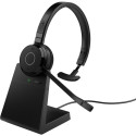 Jabra Evolve 65 TE - USB-A MS Mono, Headset (Mono, USB-A, Bluetooth, MS, with charging station)