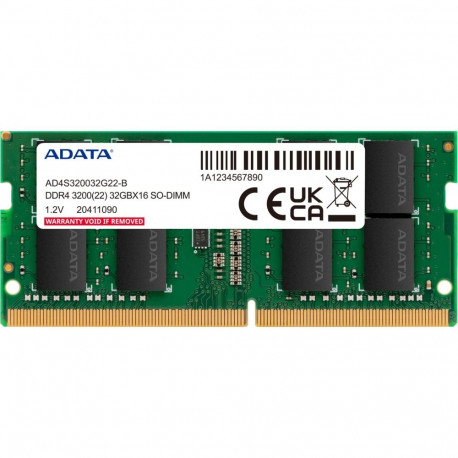 ADATA DDR4 - 16GB - 3200 - CL - 22, Single RAM (black, GD4S3200316G-SMI, Gold Tray)