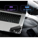 ICY BOX IB-HUB1436-CPD 4-Port USB 3.2 Gen 2, USB hub (black)