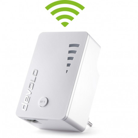 devolo WiFi Repeater ac (1200Mbit, 1x GLAN, WPS/WPA2, amplifier)